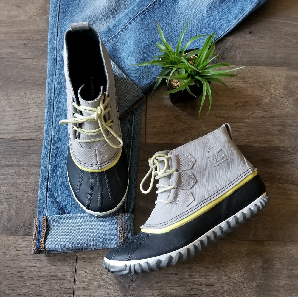 Sorel Leather Rain Boots